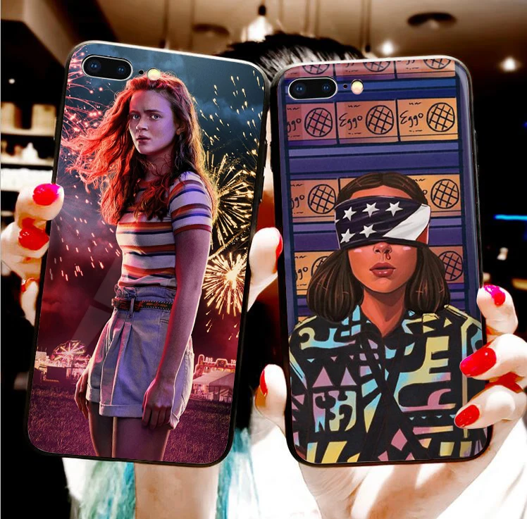 stranger things season 3 soft case for iphone X XS MAX XR 8 7 6 6S plus matte silicone phone cover Sports coque fundas capa | Мобильные