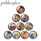 Disney из мультфильма История игрушек: Вуди, с рисунком Базза Лайтера одежда для улицы; 10 шт. 12 мм18 мм20 мм25 мм кабошоны круглые фото кабошоны разрисованные изделия из стекла с плоской задней частью Цепочки и ожерелья, украшения своими руками