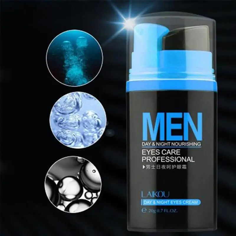 

Men Day And Night Eye Cream Dark Circles Eye Bags Remove Anti Firming Eyes Cream Anti Puffiness Fine Lines Eye Care 20ml