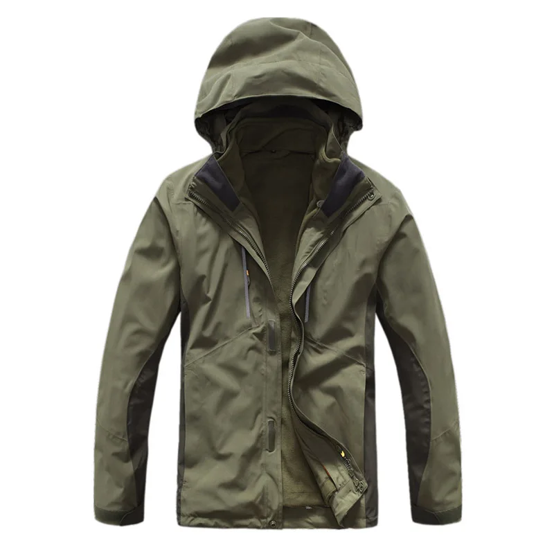 

Мужская зимняя водонепроницаемая куртка Softshell, уличная спортивная теплая внутренняя флисовая куртка, Мужская куртка для пешего туризма, кемпинга, треккинга, катания на лыжах