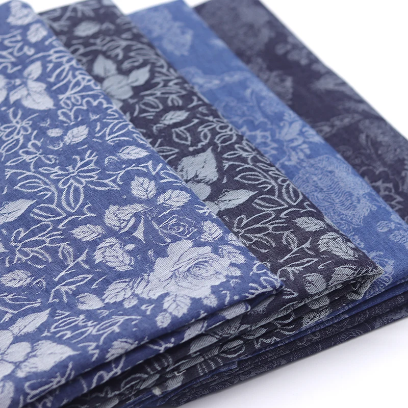 

Высококачественная жаккардовая джинсовая ткань в сельском стиле