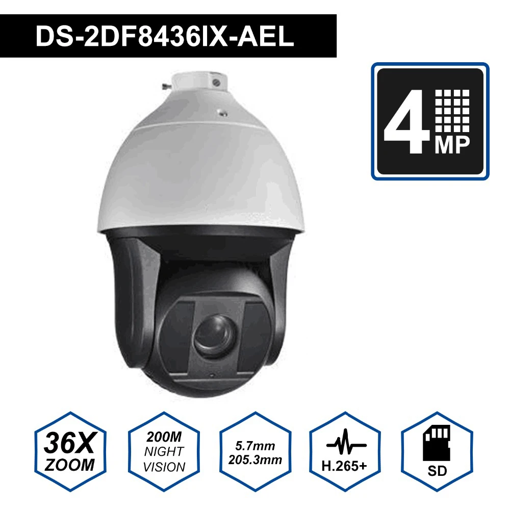 Hik оригинальная купольная скоростная камера DS 2DF8436IX AEL 4 мегапикселя 36X оптический