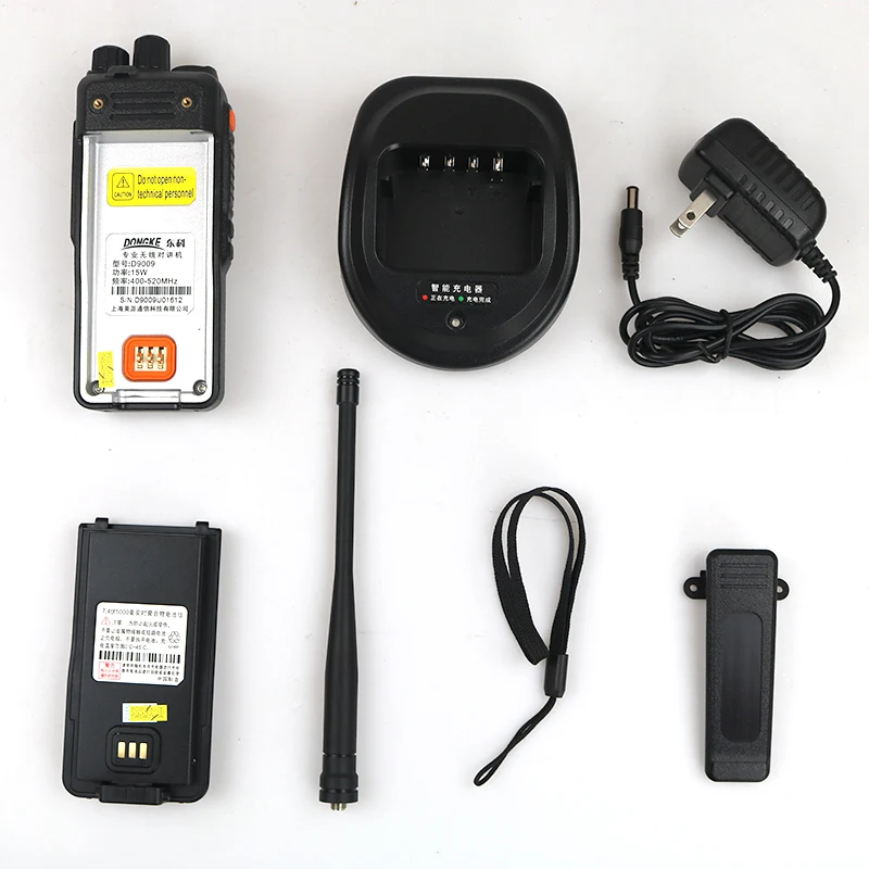 

3 PCS DK-9009 profession Walkie Talkie Radio Portable 10KM portable powerful radios Two Way Radio communicator Walkie-Talkie