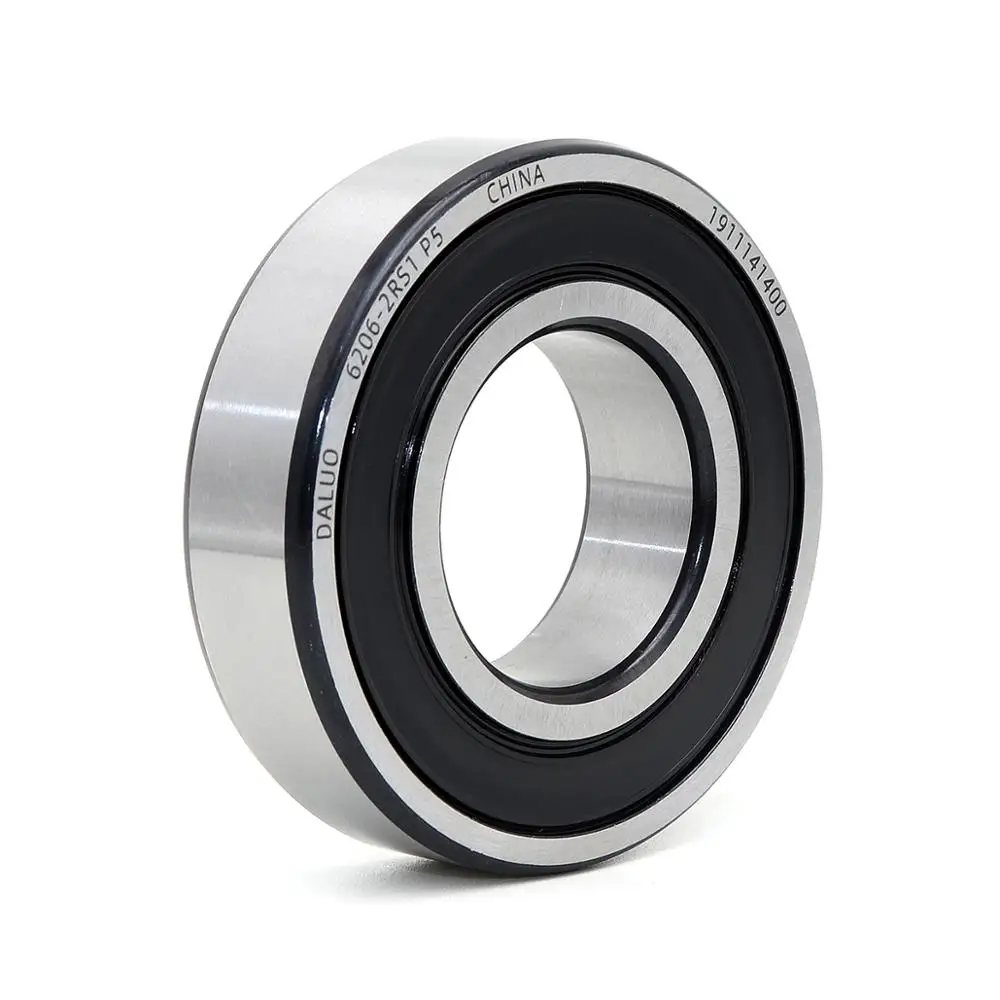 1PCS 6206-2RS1 P5 30X62X16 DALUO Bearing 6206 6206RS 6206-2RS ABEC-5 Single Row Deep Groove Ball Bearings Metric | Обустройство дома