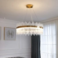 postmodern light luxury chandelier atmospheric crystal living room chandelier simple led dining room chandelier bedroom lamp