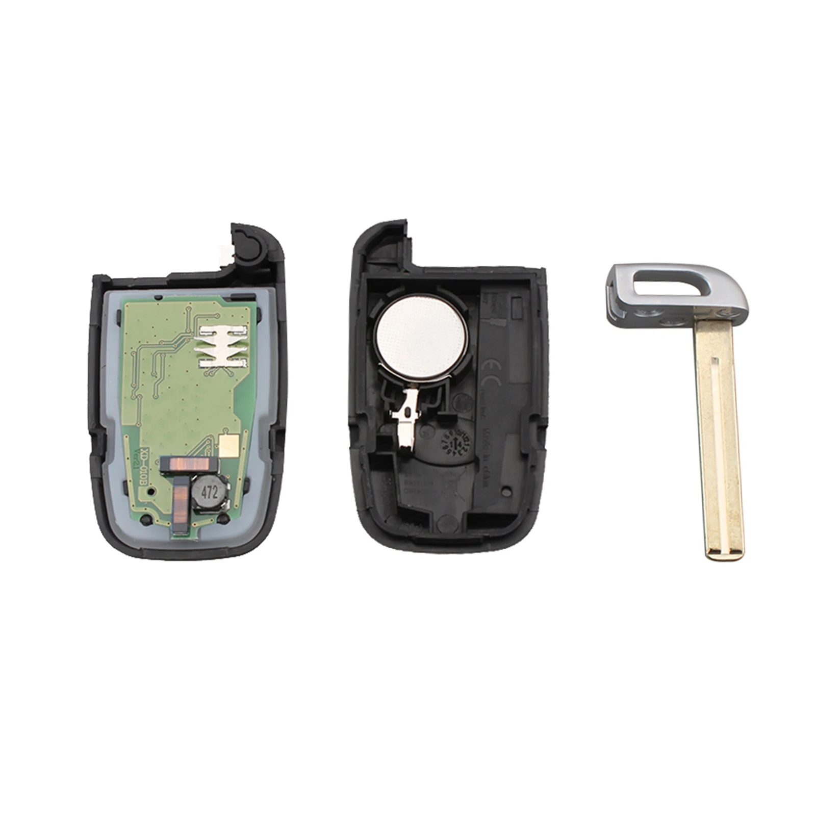Yetaha 4 кнопки Smart Remote Key 433 МГц для VERACRUZ SANTA FE TUCSON ELANTRA GT ID46 чип SY5HMFNA04|Ключ от авто| |