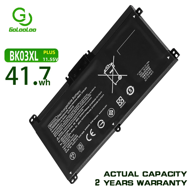 Аккумулятор BK03XL 916811-855 916812-855 для HP Pavilion X360 Convertible 14m-ba0xx 14-ba000 14m-ba013dx 14m-ba011dx 14m-ba1xx