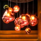 Современные креативные подвесные лампы из лавы, модный светодиодный художественный светильник, светильник для столовой, отеля, холла, освещение для ресторана, гостиной