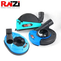 raizi 3 pcs 5 inch univeral dust shroud kit for angle grinder grinding cutting drilling dustless dust collector cover tool