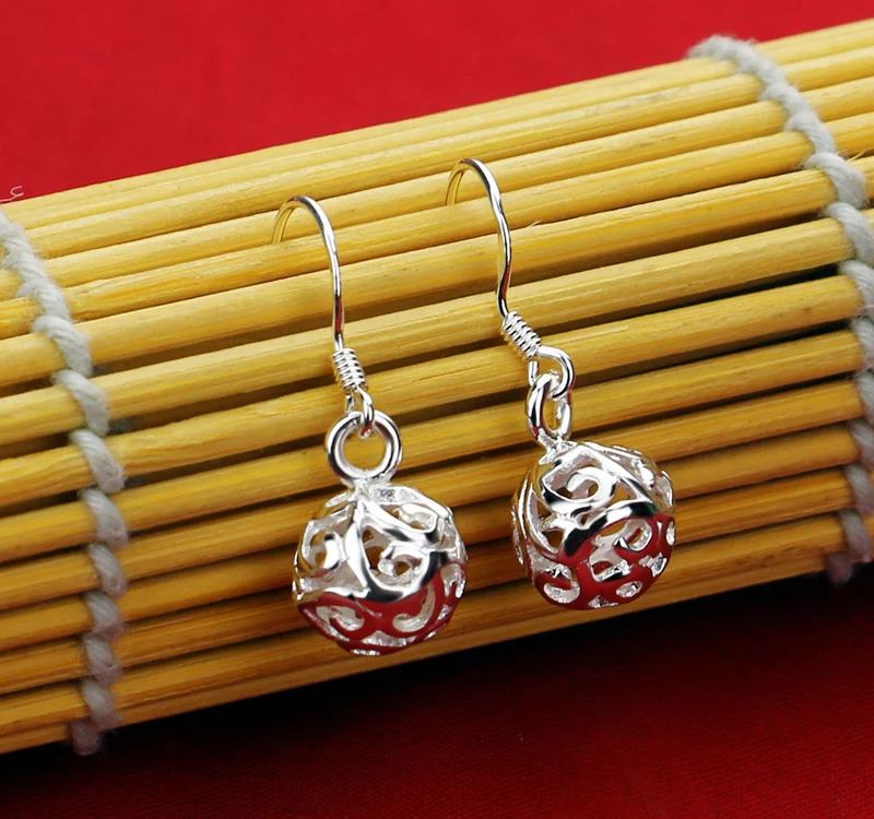 Женские круглые серьги из серебра 925 пробы в этническом стиле | Украшения и