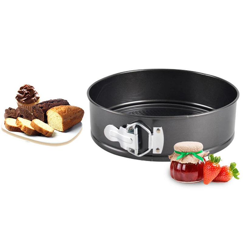 3 In 1 Set Nonstick Cake Mould Tier Layer Loyang Kek Baking Pan Bakery Movable bottom buckle cake mould | Дом и сад