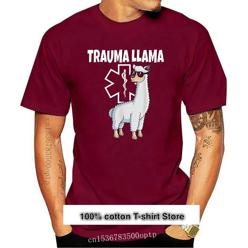 

Новинка Веселая травма лама camiseta de EMT Medical EMS regalo de los hombres
