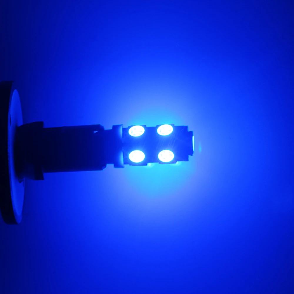 4 шт., 24 В, w5w, T10 5050, 9 SMD светодиодный светильник для грузовиков, дверей, номерного знака, габаритные огни, белый, синий, красный, зеленый, янтарный, розовый, разные цвета