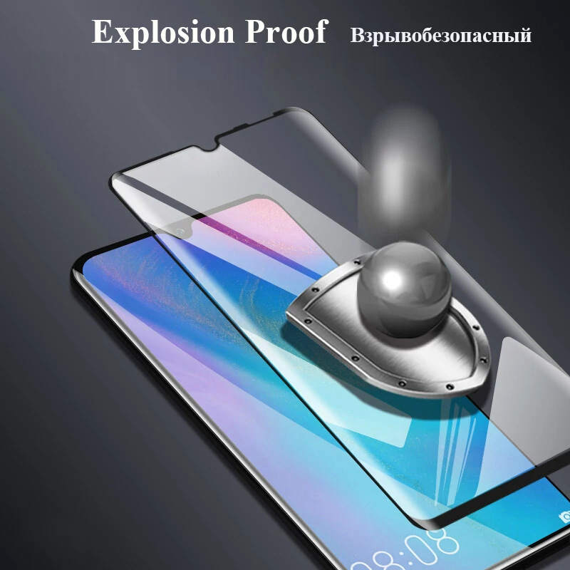 2 в 1 протектор экрана для samsung Galaxy A50 стекло A10 A40 A70 закаленное A 50 объектив защитная