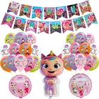 Воздушные шары для младенцев, кукла с уголками из гудка Uni Horn, магические шары для девочек, украшения для вечеринки, баннер на день рождения, игрушка принцессы для девочек