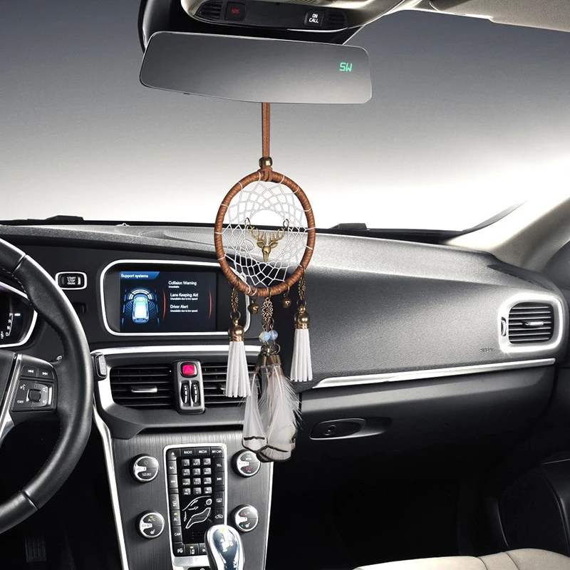 Голова оленя ретро-стиль Ловец снов художественный стиль тыква ручная работа