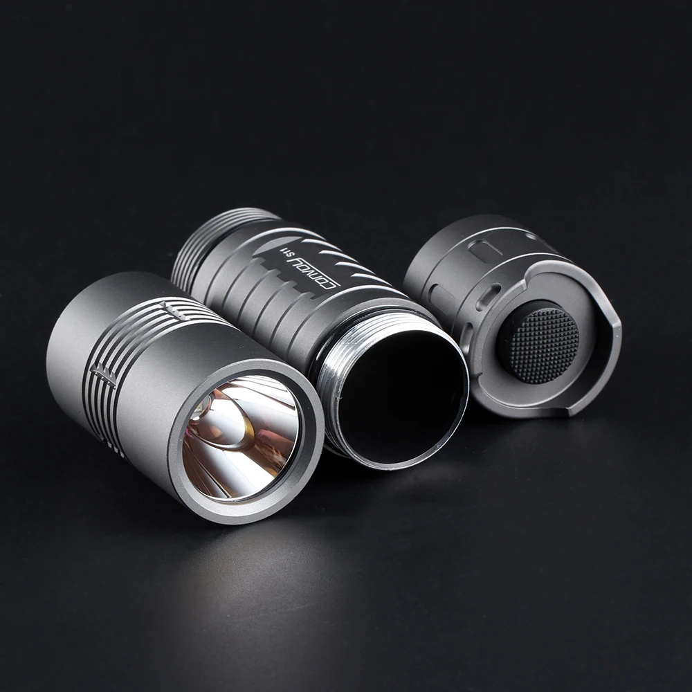 Самый мощный светодиодный фонарик Convoy S11 с XHP50.2/SST40 фонарь 26650 портативный a