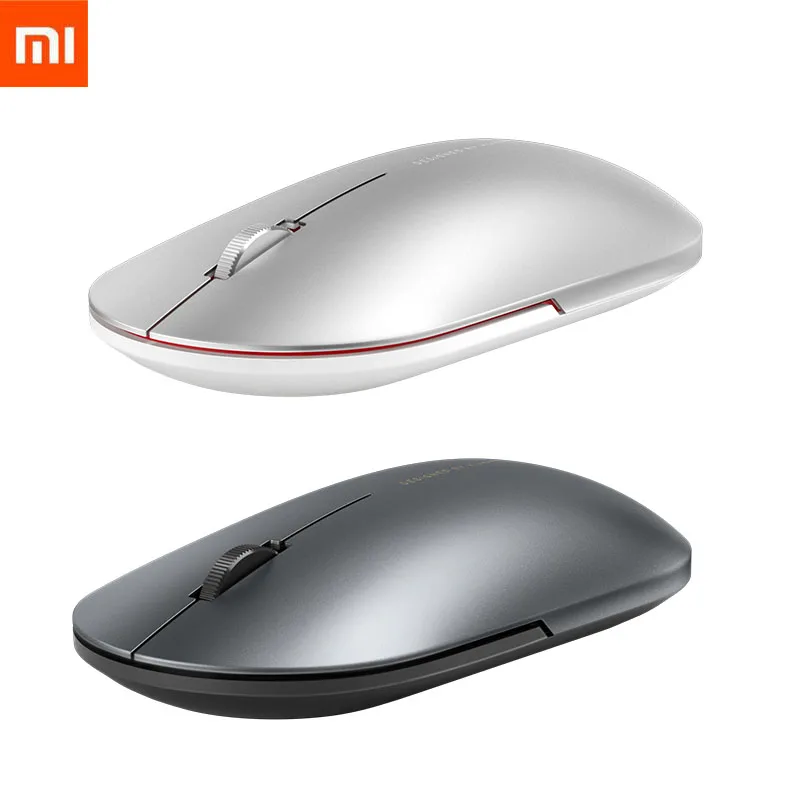 

Newest Xiaomi Bluetooth mouse Mi fashion Wireless Mouse Game Mouses 1000dpi 2.4GHz WiFi link Optical Mouse Metal Portable Mouse
