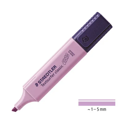620 dingxiang purple 1 шт. STAEDTLER маркер косой маркер ручка дети граффити пуля журнал маркер ручка для заметок канцелярские принадлежности для студентов - Цвет: 620 dingxiang purple
