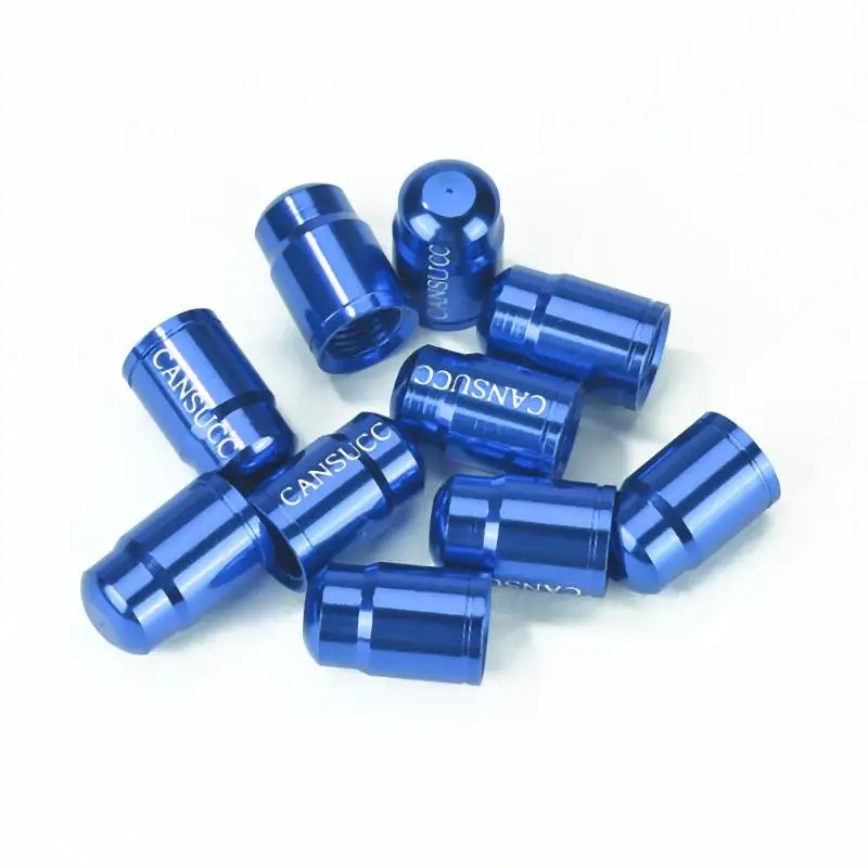 

10pcs Aluminum Bike Bicycle Tyre Tire Schrader Valve Stem Caps Dust Covers
