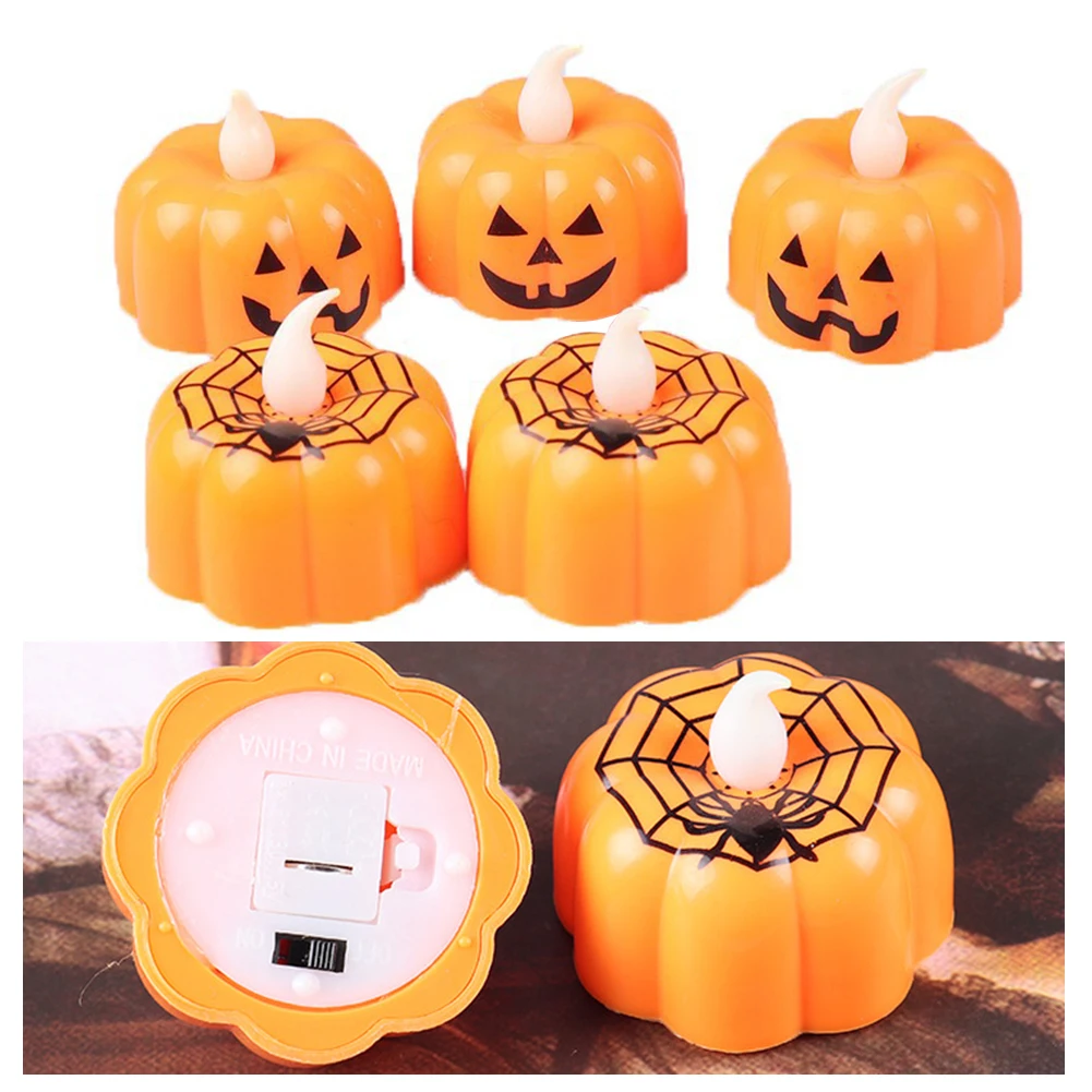 Светодиодный фонарь в виде тыквы черепа пони украшение на Хэллоуин креативный