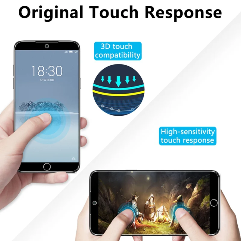 9H HD закаленное стекло для Meizu U10 U20 M1 Note пленка экрана 15 Plus E2 E3 Защитное M8C M2
