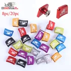 Улитка 8 шт. 20 шт. велосипедная Звездочка болты из алюминиевого сплава для шоссейного MTB болты для цепного кольца сверхлегкие CNC кривошипный болт для велосипеда