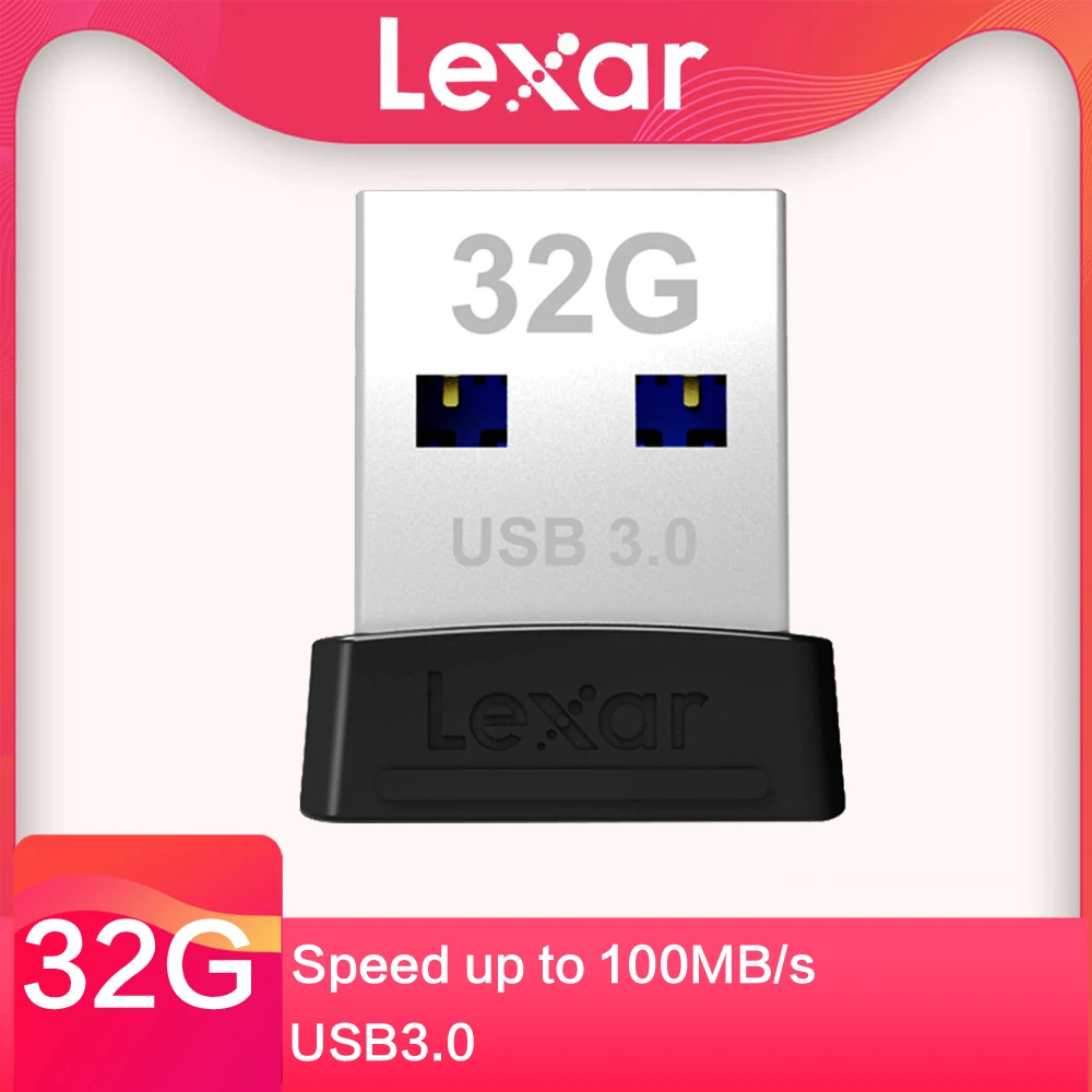 LEXAR оригинальный USB 3 0 Флешка 100 МБ/с./с Memoria флеш накопитель 32 Гб 64 128 ГБ 120 мини u диск