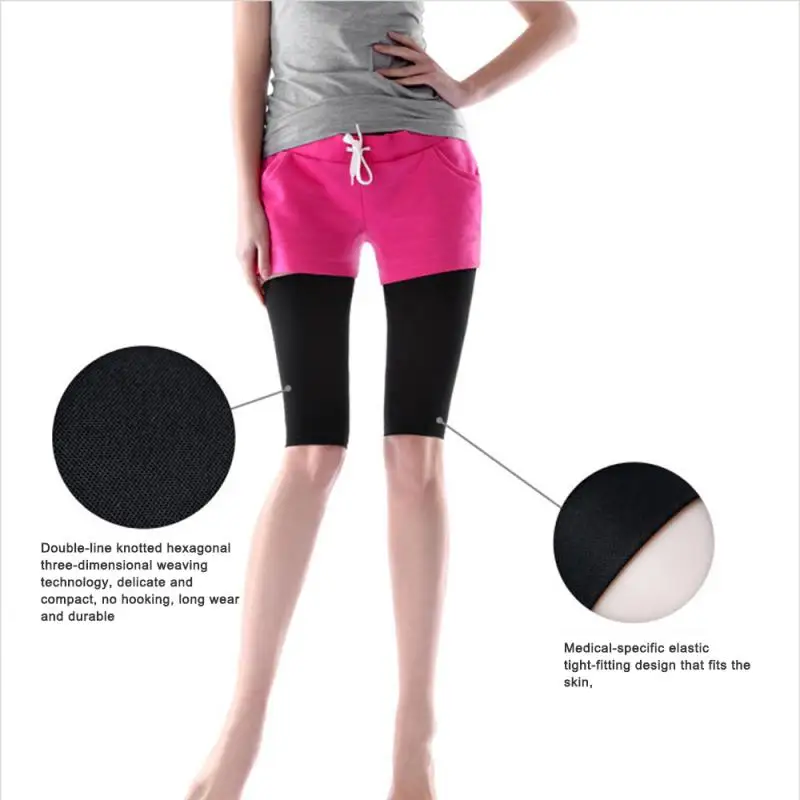 1 пара Эластичные Спортивные Компрессионные носочки для похудения | Красота и