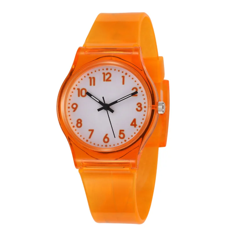

Trending Products Jelly Kids Boys Watch Girls Watches Clock Waterproof Children Watches Fashion Casual Transparent Watch stocks