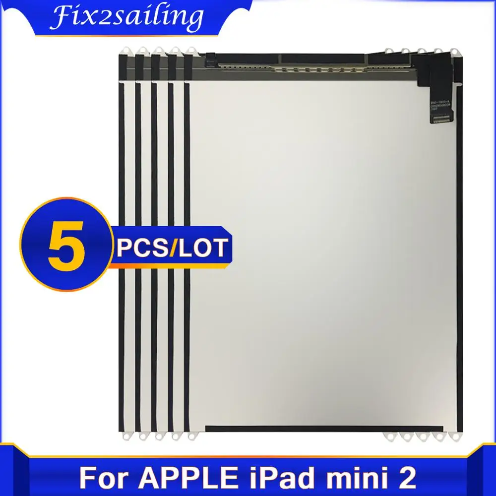 5 шт./лот 100% тесты ЖК дисплей для ipad mini A1432 A1454 A1455 сенсорный экран iPad Mini 1/2/3 A1489 A1490 A1491