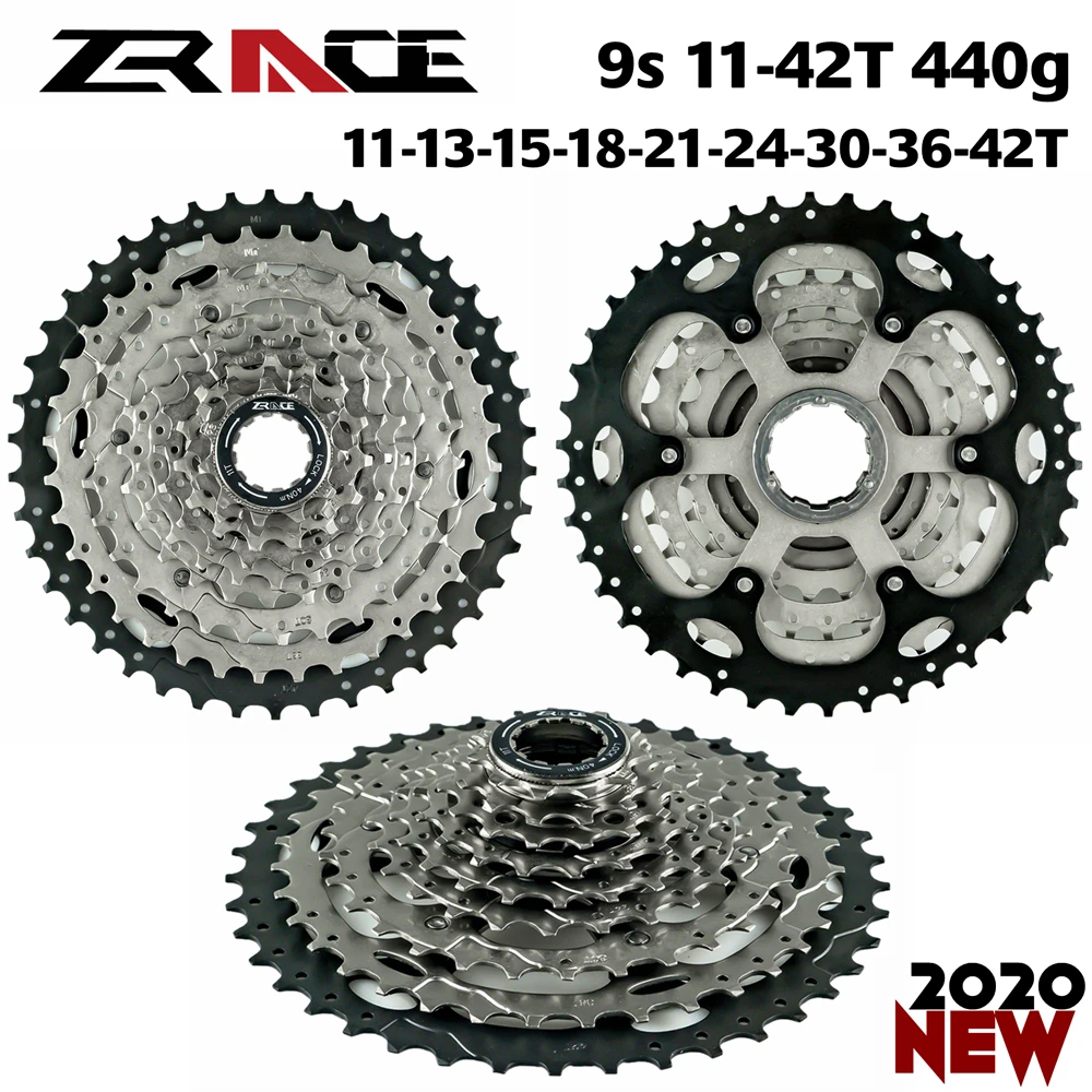 ZRACE кассета для велосипеда 8 9 10 11 скоростей MTB велосипед freewheel 11-42 T/11-46 T/11-50 T/11-52 T для ALIVIO/DEORE/SLX/XT