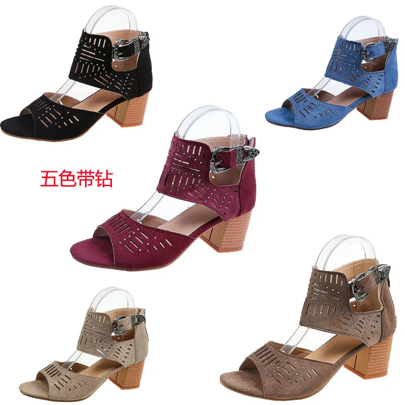 

Women shoe women's sandals outdoor sandals women Heeled Shoes Casual Summer women sandals