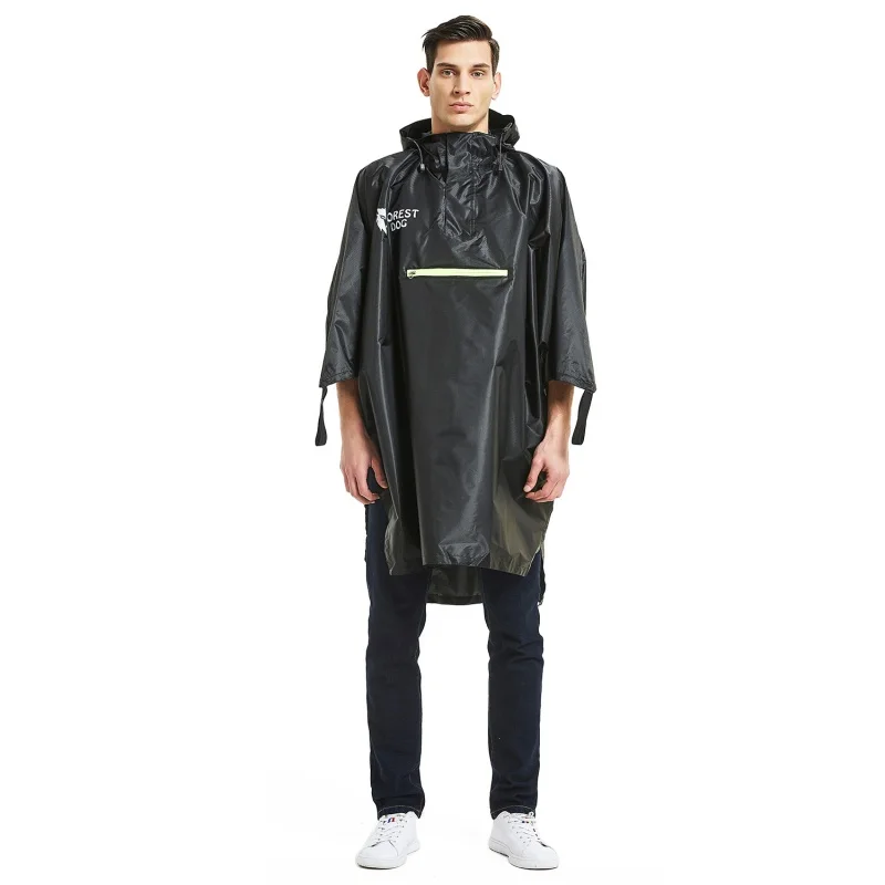 Outdoor Camping Tent Mat Rain Cover Raincoat Backpack Hooded Hiking Poncho | Спорт и развлечения