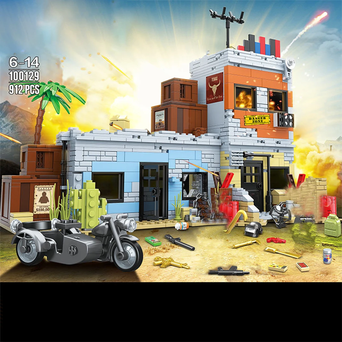 912 шт. Детский конструктор курица | Игрушки и хобби