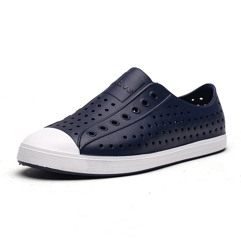 

Unisex Multiple Colour Hole Shoes Men's Sandals Breathable Crocks Clogs Garden Shoes Beach Flat Women's Sandals