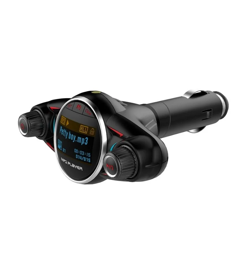 Bluetooth Handsfree автомобильный комплект BT08 MP3 плеер fm передатчик Aux модулятор двойной