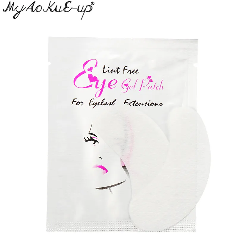 500 пар женские накладки под глаза патчи для наращивания ресниц бумажные наклейки