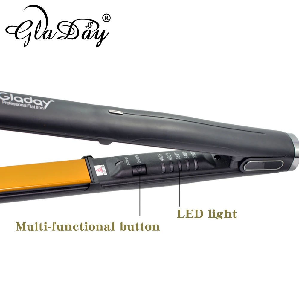 Профессиональный Выпрямитель для волос плоский утюжок выпрямления щипцы
