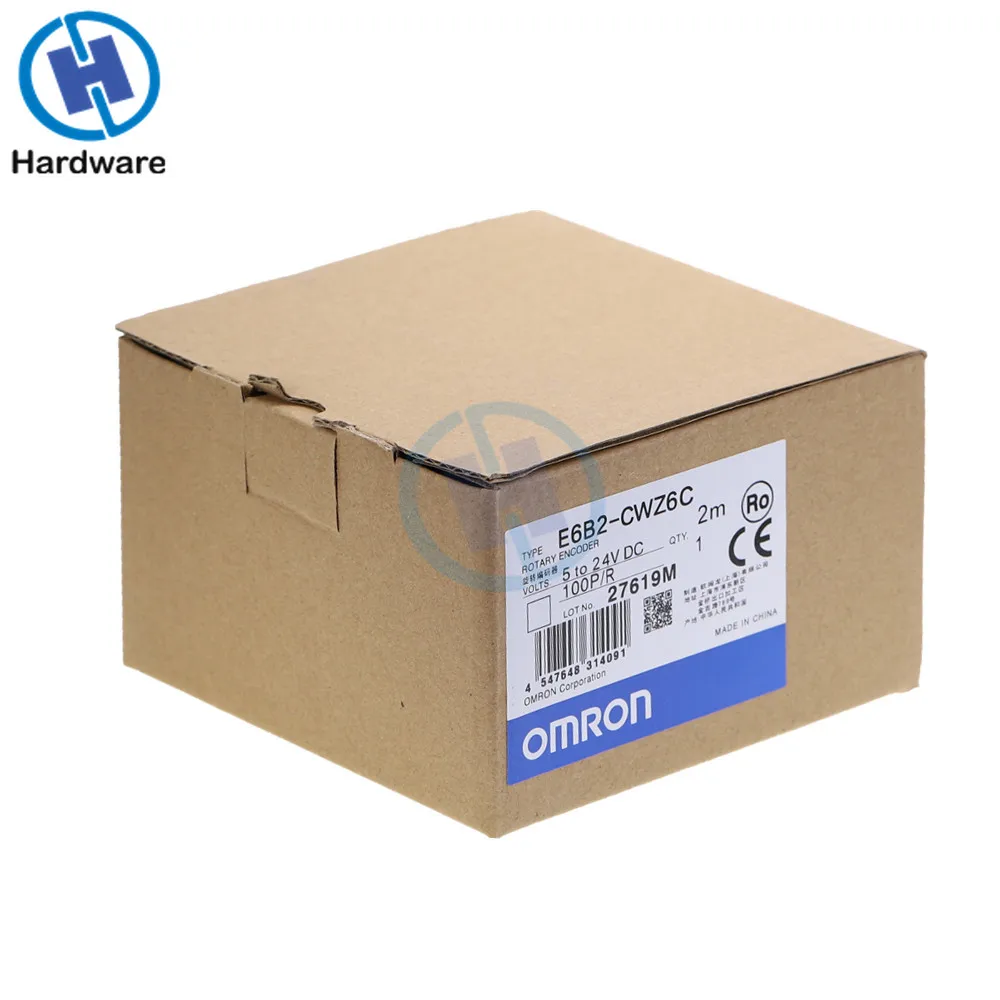 E6B2CWZ6C OMRON Поворотный энкодер E6B2-CWZ6C 2500 2000 1800 1024 1000 600 500 400 360 200 60 40 30 20P/R 5-24 В |