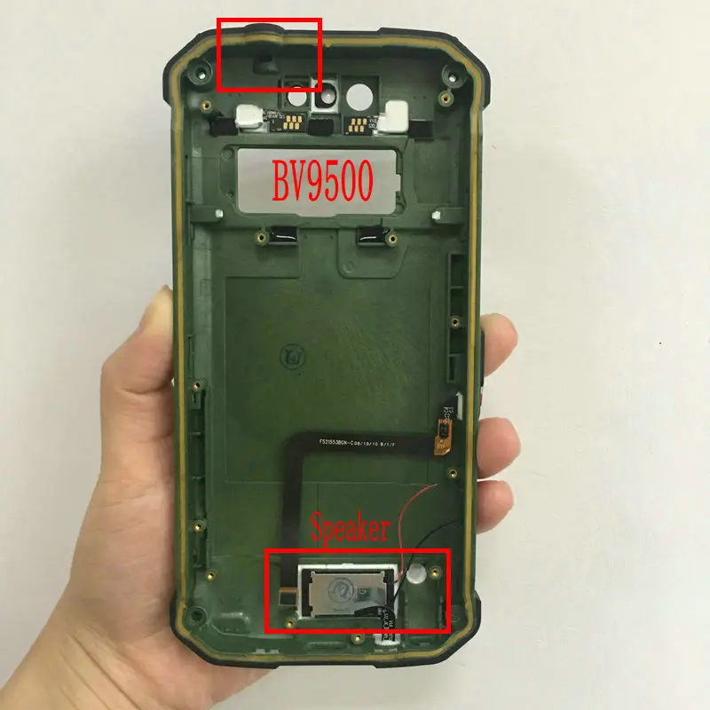 Чехол для Blackview BV9500 задняя крышка Pro чехол динамика с винтами водонепроницаемая