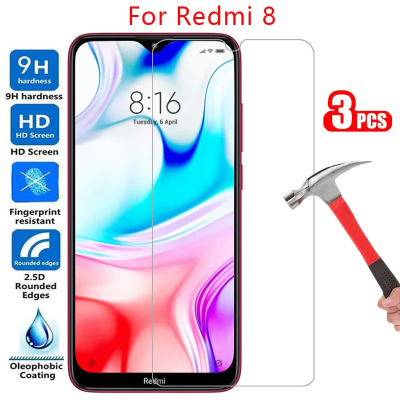 

protective tempered glass for xiaomi redmi 8 screen protector on ksiomi redmi8 redmy8 safety film xiomi readmi redmy remi red mi