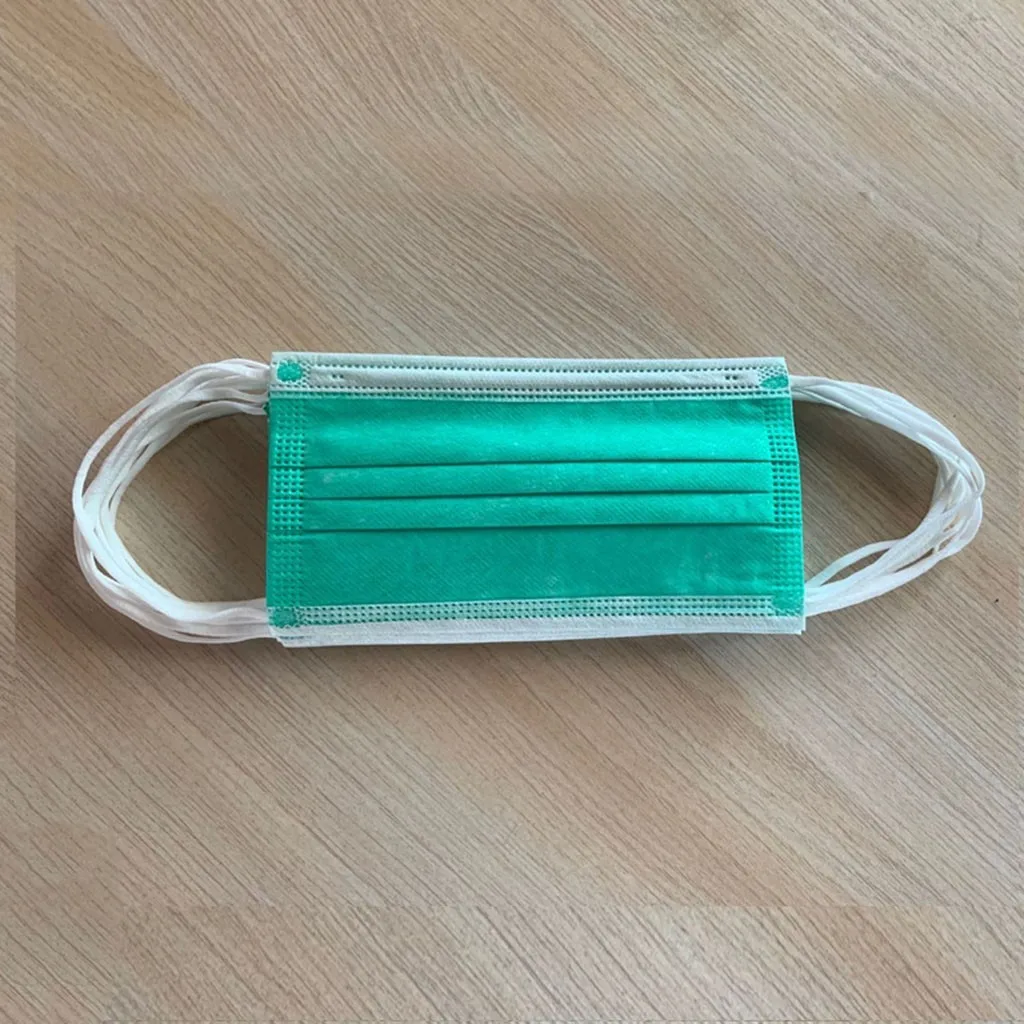10/50/100 шт. взрослых Mascarilla одноразовая маска для лица 3ply петли уха Mascherine Lavabili маске