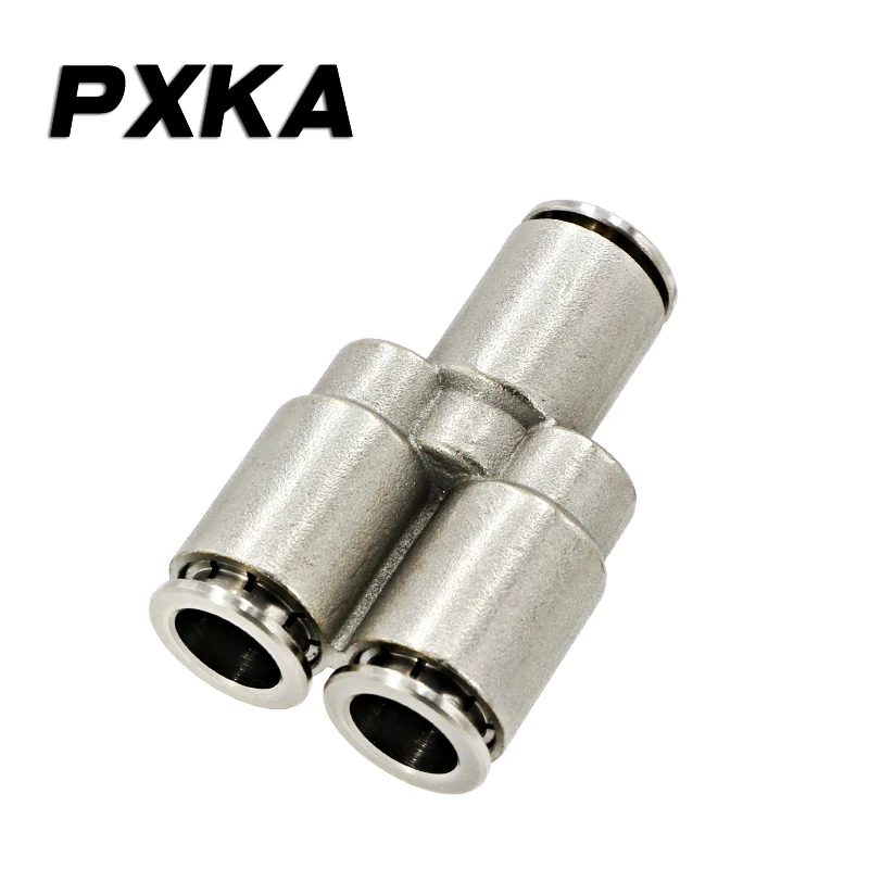 Бесплатная доставка трахеи разъем тройник y типа 6 мм металлический диаметр 8mm 10