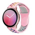 Ремешок для часов Samsung Galaxy watch 346 мм42 ммActive 2Gear S3 Frontier, силиконовый браслет для Huawei GTGT22ePro, 20 мм22 мм
