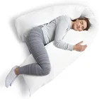 Комфортная внутренняя подушка для тела дакимакура 160x50 см, украшение для дома, белая длинная подушка-колонна, подушка против насекомых