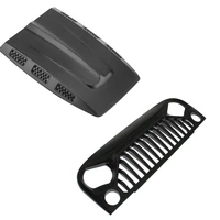 1set air inlet grille front face engine hood for 110 rc rock crawler axial scx10 car accessories rc parts high quality
