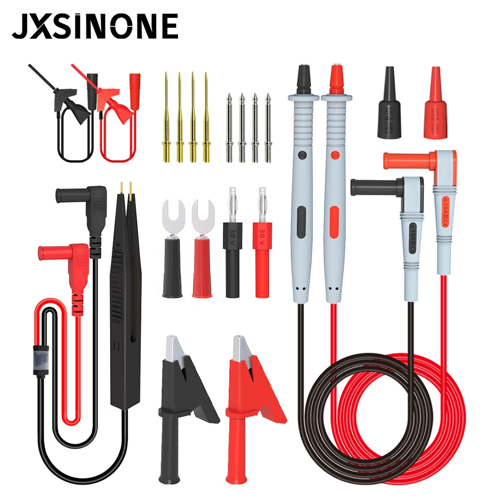 JXSINONE P1503 мультиметр зонд Сменный иглы тест комплекты проводов зонды для цифровой