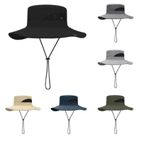mens hat sunscreen uv breathable wear resistant fisherman bucket hat fashion breathable compressible beach sun caps for outdoor