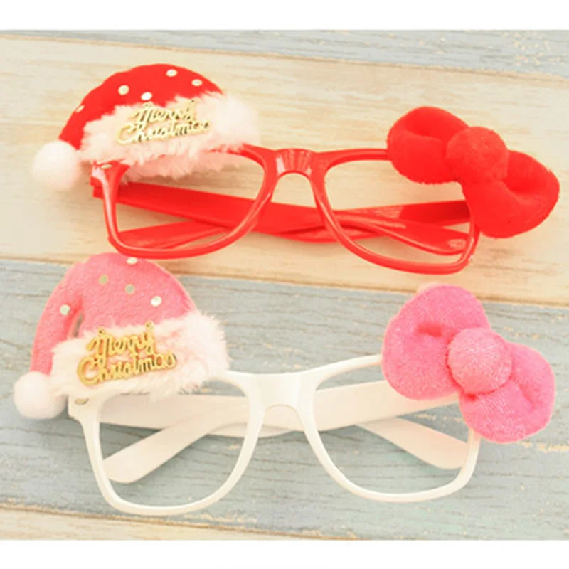 Горячая Распродажа Рождественская оправа для очков Новинка нарядное платье